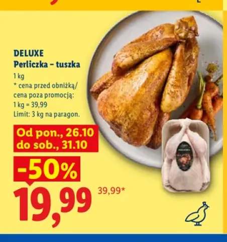 Perliczka tuszka Deluxe