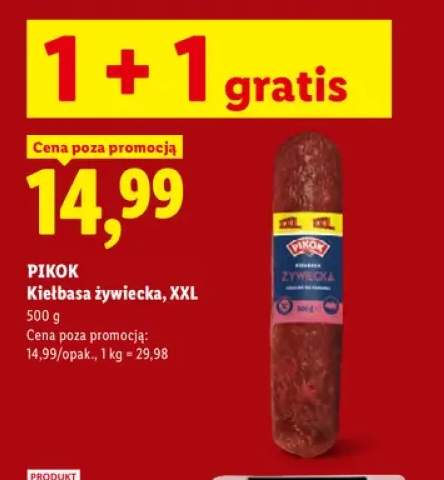Kiełbasa żywiecka XXL Pikok