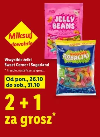 Żelki Sweet Corner i Sugarland +2 warianty