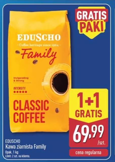 Kawa ziarnista Family Eduscho