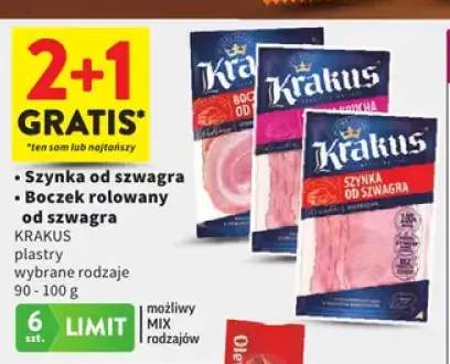 Szynka od szwagra w plastrach Krakus +1 wariant