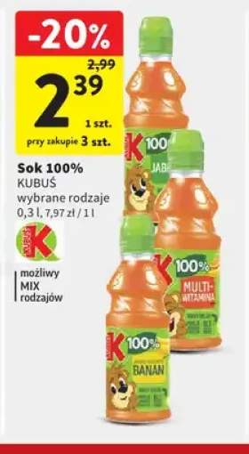 Sok Kubuś 100%