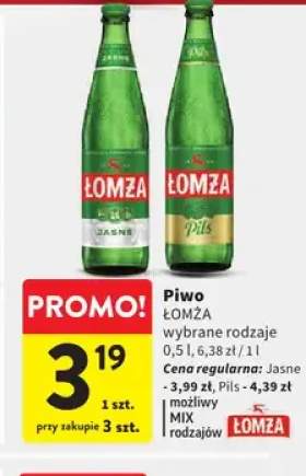Piwo Łomża +1 wariant