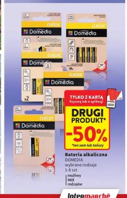 Baterie alkaliczne Domédia