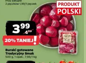 Buraki gotowane Tradycyjny Smak