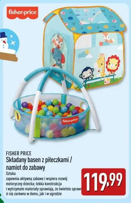 Składany basen z piłeczkami Fisher-Price +1 wariant