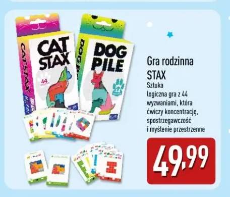 Gra rodzinna logiczna Stax