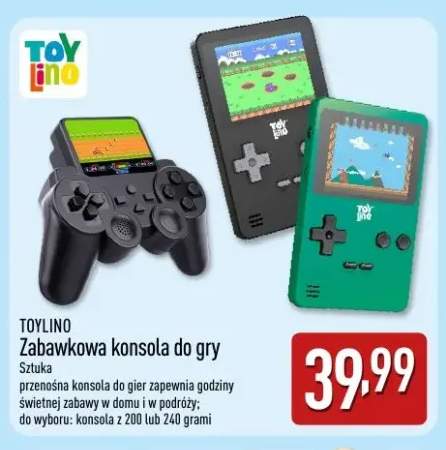 Zabawkowa konsola do gry z 200 grami Toylino +1 wariant