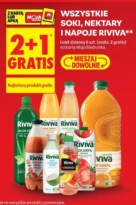 Napój Aloe Vera Riviva +7 wariantów