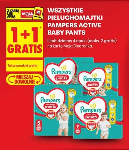 Pieluchomajtki Pampers Active Baby Pants