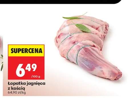 Łopatka jagnięca z kością