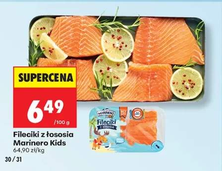 Fileciki z łososia Marinero Kids