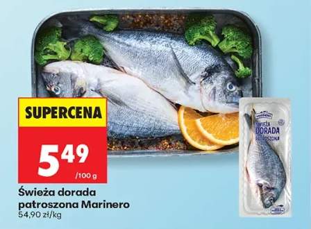 Świeża dorada patroszona Marinero
