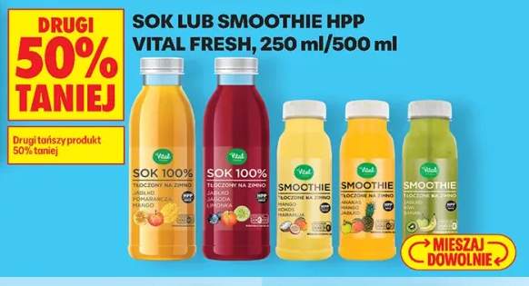 Sok lub smoothie HPP Vital Fresh