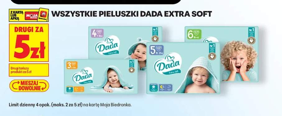 Pieluszki Dada Extra Soft