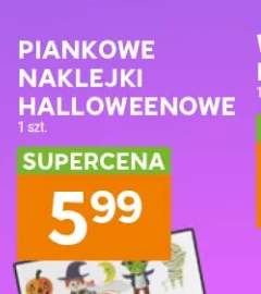 Piankowe naklejki halloweenowe