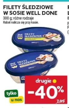 Filety śledziowe w sosie Well Done