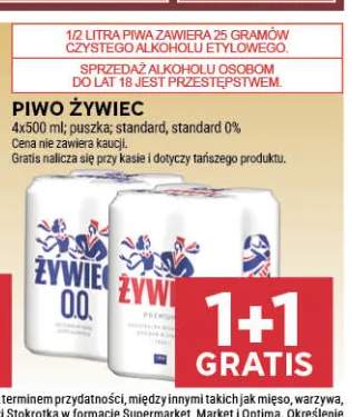 Piwo Żywiec Standard 4-pak 500 ml