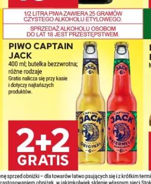 Piwo Captain Jack Original +1 wariant