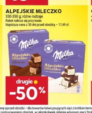 Alpejskie Mleczko Milka