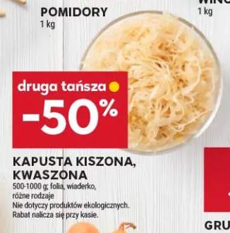 Kapusta kiszona kwaszona