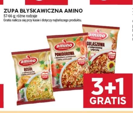 Zupa błyskawiczna rosół Amino +2 warianty