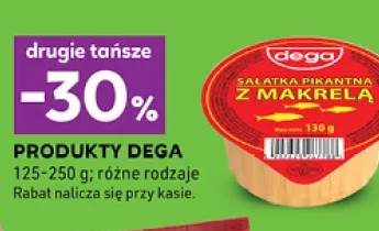 Sałatka ciecierzyca z łososiem wędzonym Dega +1 wariant