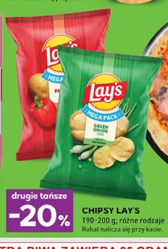 Chipsy Lay's Green Onion +1 wariant