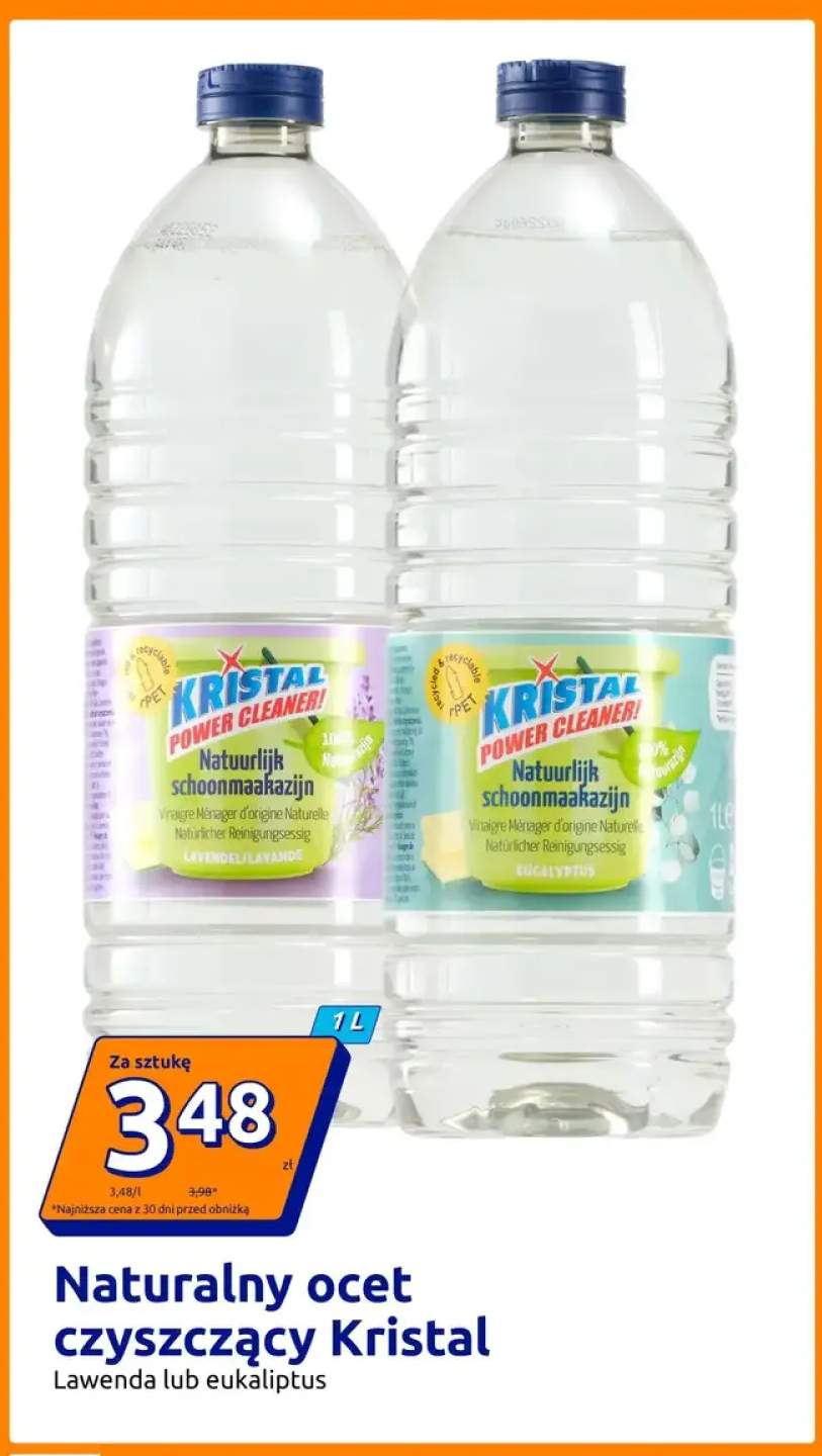 Naturalny ocet czyszczący Kristal eukaliptus +1 wariant