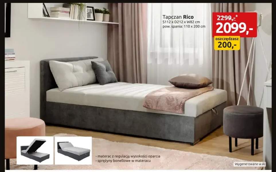 Tapczan Rico