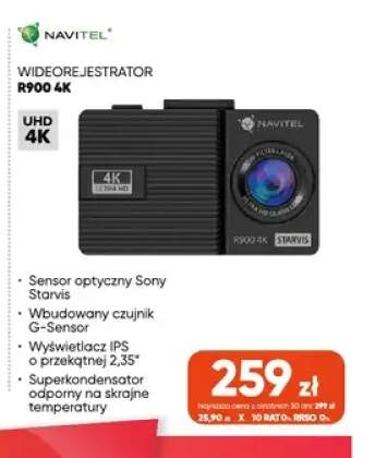 Wideorejestrator R900 4K Navitel