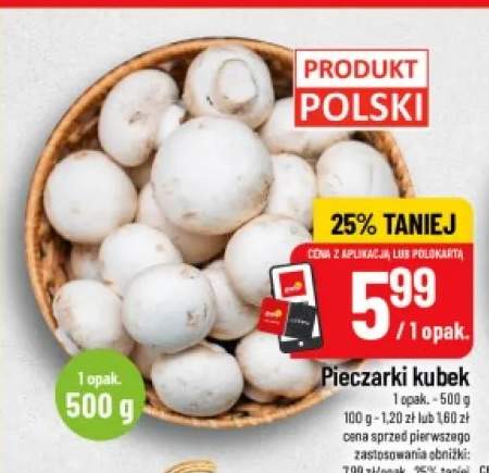 Pieczarki kubek