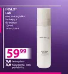 Mleczna mgiełka tonizująca do twarzy Lab Inglot