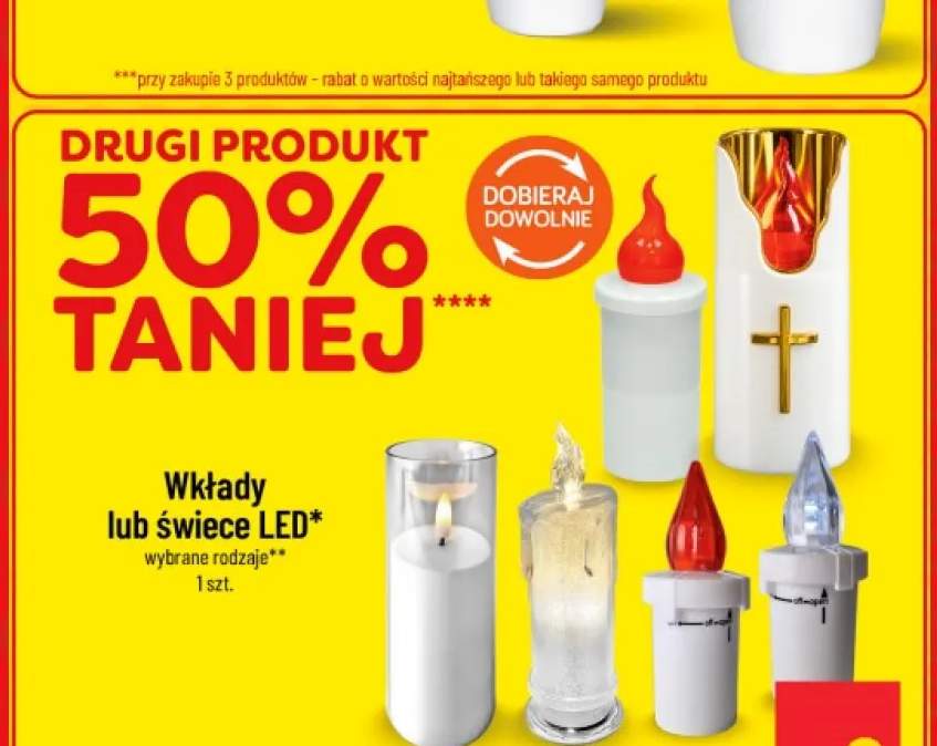 Świece LED +1 wariant