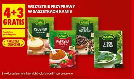 Przyprawa ziele angielskie Kamis +4 warianty