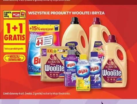 Proszek do prania Bryza 4w1 +4 warianty