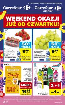 Okładka gazetki Carrefour
