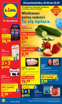 Okładka gazetki Lidl
