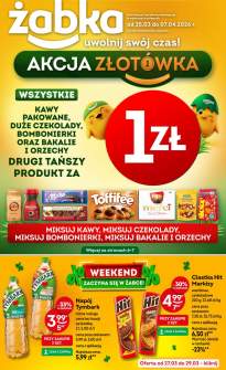 Okładka gazetki Żabka