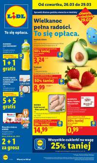 Okładka gazetki Lidl