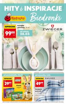Okładka gazetki Biedronka
