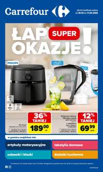 Okładka gazetki Carrefour