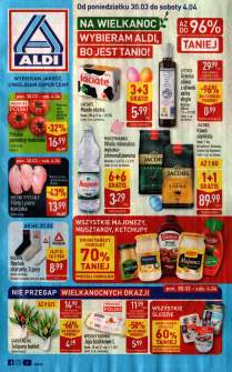 Okładka gazetki Aldi