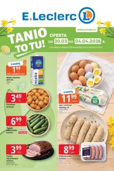 Okładka gazetki E.Leclerc