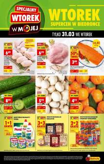 Okładka gazetki Biedronka