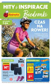 Okładka gazetki Biedronka