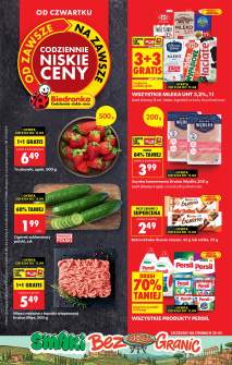 Okładka gazetki Biedronka