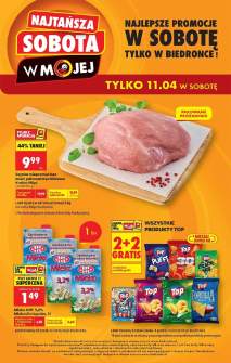 Okładka gazetki Biedronka