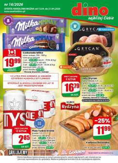 Okładka gazetki Dino