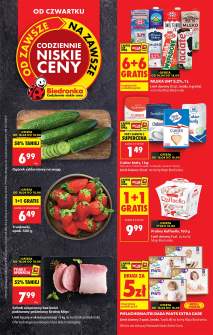 Okładka gazetki Biedronka